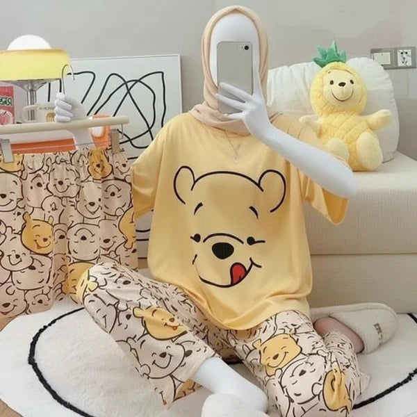 3 Piece Teddy Bear Nightwear