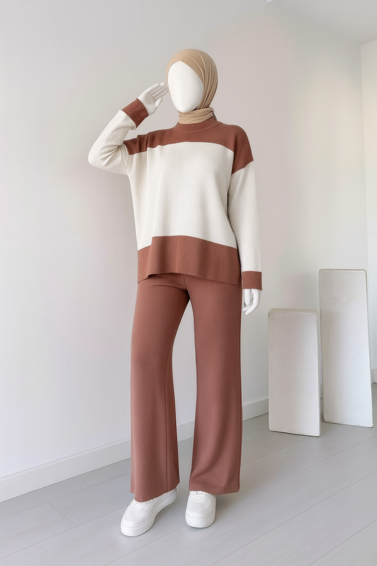 Winter Falsa Panel 2 PC Co-Ord Set For Women