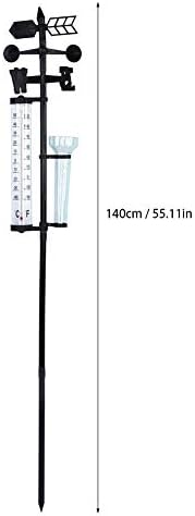 Cosiki Shopping Spree ????????? ???? Smart Weather Station - 3 in 1 Weather Station Measurer Outdoor Garden Thermometer Rain Gauge Wind Indicator