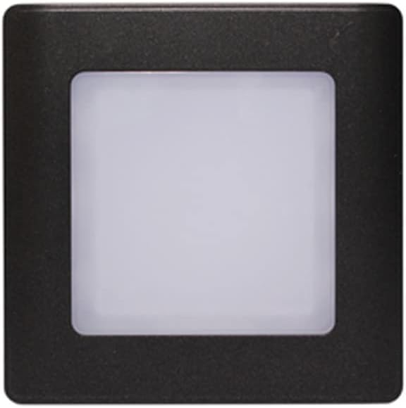 LED Step Lamp Stair Light AC85-265V Wall Light Corridor Aisle Lighting Indoor Wall Lighting CoolWhite Black