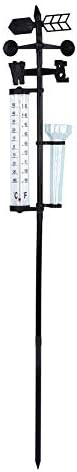 Cosiki Shopping Spree ????????? ???? Smart Weather Station - 3 in 1 Weather Station Measurer Outdoor Garden Thermometer Rain Gauge Wind Indicator