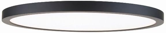 WAC Lighting, Round 11in LED Energy Star Flush Mount 3500K in Bronze