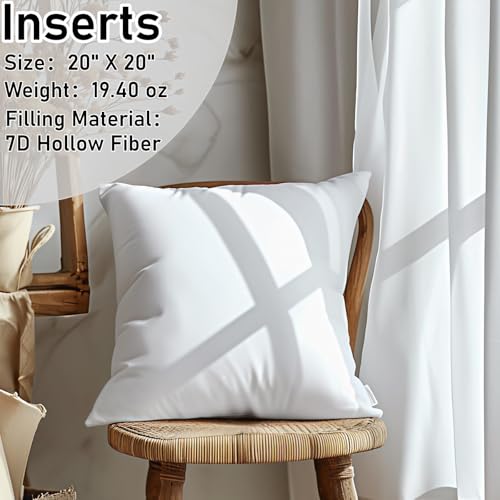 Boho Decorative Throw Pillows with Inserts, 18" x 18" Soft Tufted Modern Chenille Pillow, Pillows for Home, Patio, Couch, Bedroom, Living Room (Black Tree) - style: Black Tree