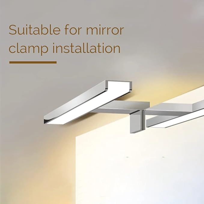 Makeup Mirror Light LED Mirror Light Vanity Lights IP44 Waterproof Makeup Mirrors Wall Lamps, Luxury