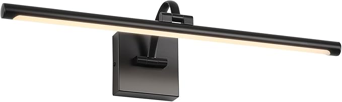 DESOOP Black Picture Lights for Wall Hardwired LED Picture Lighting Dimmable Gallery Light Art Light for Wall Portrait Artwork 23.62 inch 14W Warm White