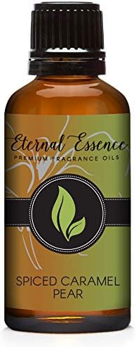 Eternal Essence Oils Spiced Caramel Pear 30ml Premium Fragrance Oil - for Candle, Soap Making, Aromatherapy, Diffusers, Home Care, & Humidifiers