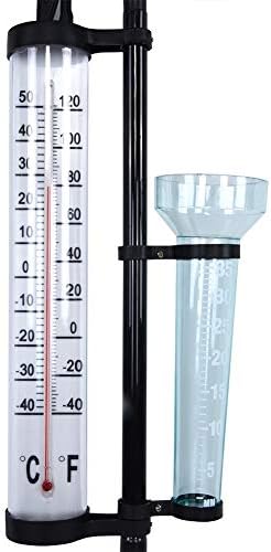 Cosiki Shopping Spree ????????? ???? Smart Weather Station - 3 in 1 Weather Station Measurer Outdoor Garden Thermometer Rain Gauge Wind Indicator