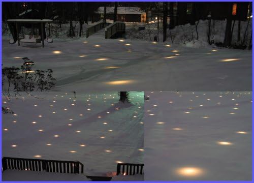 Lawn Lights Illuminated Outdoor Decoration, LED, Christmas, 36-08, Warm White