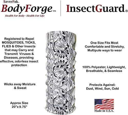 Tick Gaiters - Permethrin Treated, Ticks, Mosquitoes, Flies & More Insect Repellent, Unisex Adult, (Black/Khaki) Complete Package 1