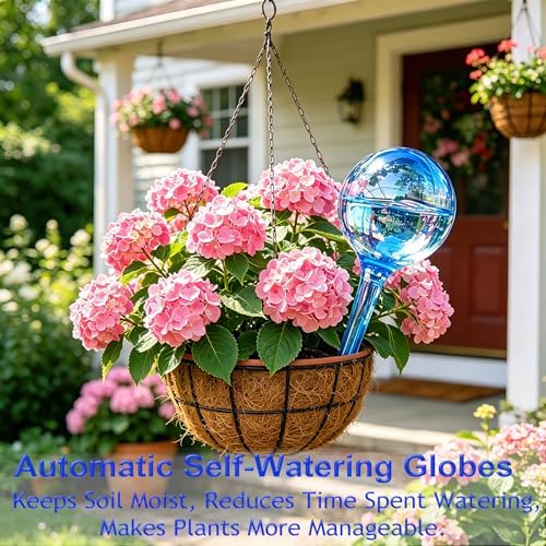 Large 12pcs Plant Watering Globes, Plant Watering Bulb Indoor Potted Plant