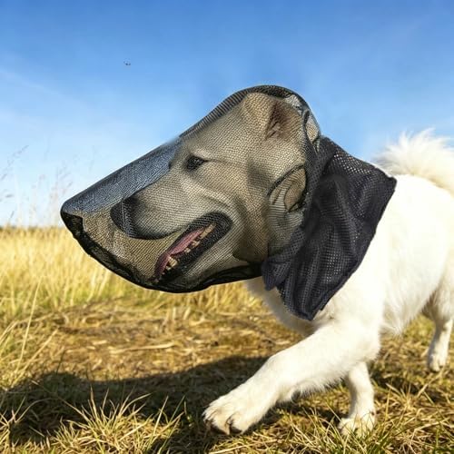 Foxtail Mask for Dogs – Foxtail Protection Hood for Dogs，Small