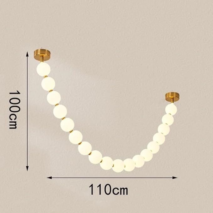 Modern Chandelier, Modern Home Decor led Lights Pendant Light Lamps for Living Room Chandeliers for Dining Hanging Indoor Lighting(A 18 Heads,APP with RC Dimmable)