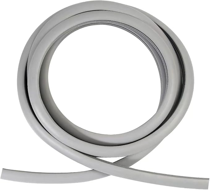Flexible EPDM Rubber Strip (100 ft Long and 1 inch Wide) for Concrete Crack Repair and Replacement - Weather and Aging Resistant Expansion Joint Filler for Driveways and Sidewalks