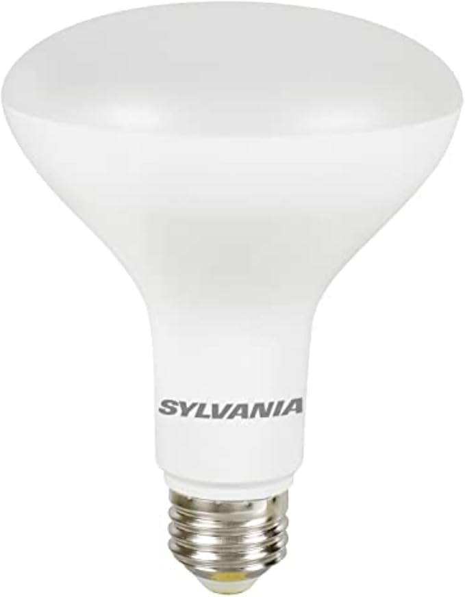 Sylvania LED Flood BR30 Light Bulb, 65W Equivalent Efficient 9W, Medium Base, Dimmable, 2700K, Soft White - 1 Pack (40460)
