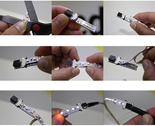 Inspired LED - Light Strip - Cut and Connect Kit - Super Bright Pure White 4200K - 39.5 ft / 12M - Strip Lighting LED - Dimmable led