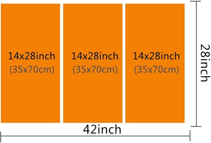 3 Pieces Concept of Internet Trading Brokerage and Analysis Painting Artwork Home Decor New Jersey City Financial Downtown Skyscrapers Wall Art for Living Room Framed Ready to Hang (42"Wx28"H)