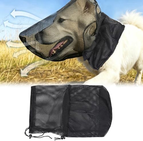 Foxtail Mask for Dogs – Foxtail Protection Hood for Dogs，Small