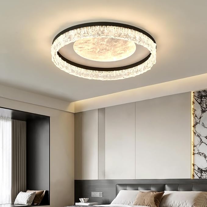 Pendant Lights, Nordic Decoration Home Bedroom Decor Smart led Lamps Ceiling Lights for Living Room Indoor Lighting lamparas(I Style,Cold White)
