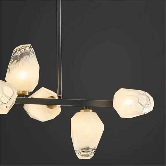 Pendant Lights Nordic Smart Home Decoration Pendant Light, Living Room Dining LED Indoor Lighting(Cold White,Golds 12 Heads)