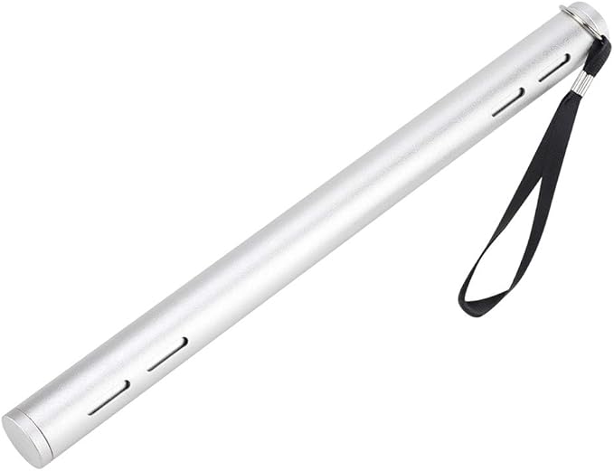 Acouto Portable Camping Grill Stainless Steel Folding BBQ Tube Backpackers Compact Charcoal Grill Picnics Backpacking -, Lawn & Garden