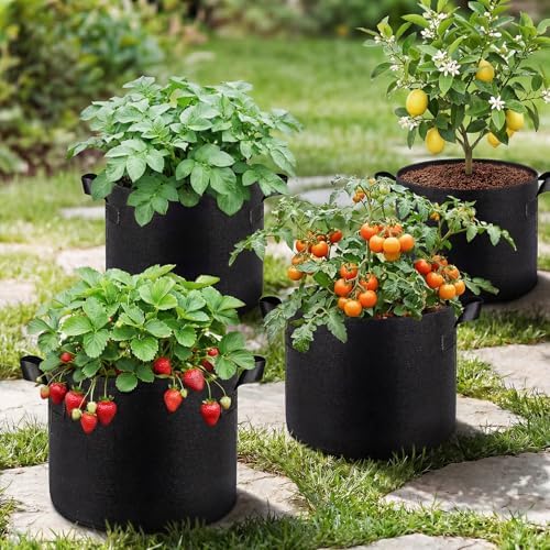 Songrey 10-Pack 30 Gallon Grow Bags