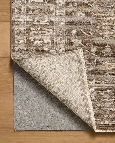 Loloi Magnolia Home by Joanna Gaines Pace Collection PAC-01 Bark/Natural 2'-7" x 7'-6" Runner Rug - color: Bark / Natural, size: 2'7" x 7'6" (Rectangular)