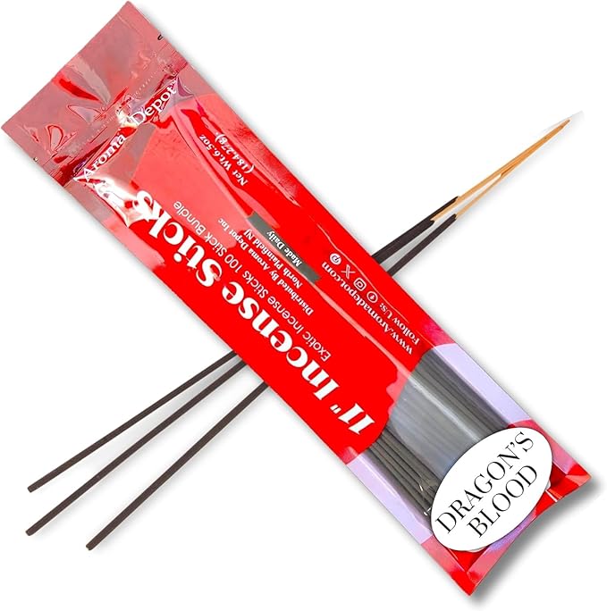Jean P.G Type Most Exotic 11'' Incense Sticks. Approx. 85 to 100 Sticks Per Bundle, Each Natural Stick Burns for 45 mins to 1 Hour Each. Long Lasting Guarantee 100% Pure