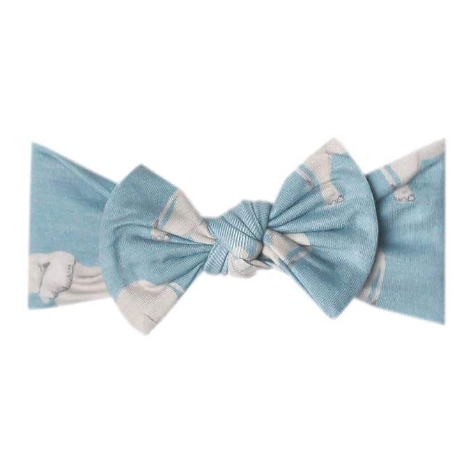 Copper Pearl Baby Bows: Stylish Headbands for Baby Girls, Premium Soft and Stretchy Baby Headbands, Perfect for Newborns, Trendy Designs - Peanut