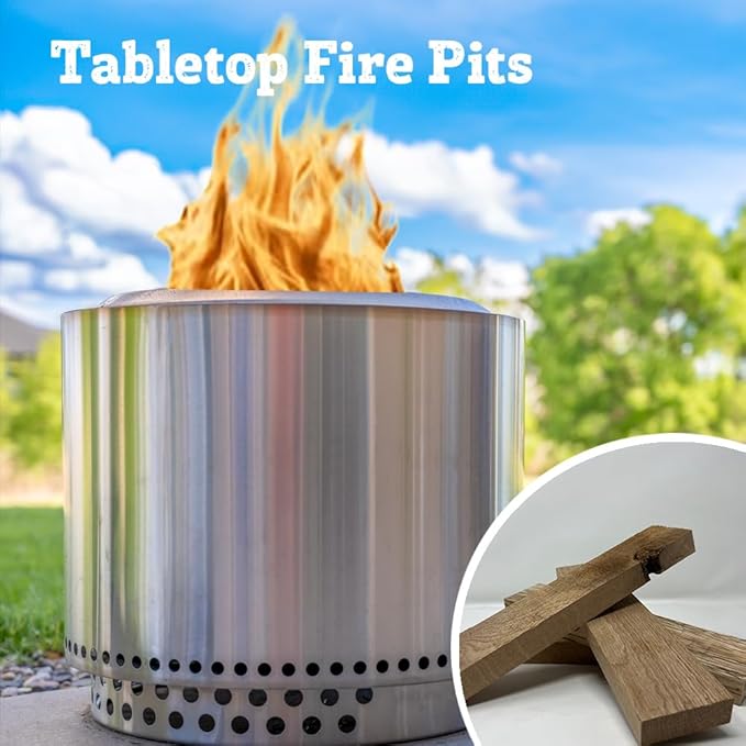 Premium Kiln Dried Wood Kindling for Pizza Ovens, Tabletop Fire Pits & Campfires
