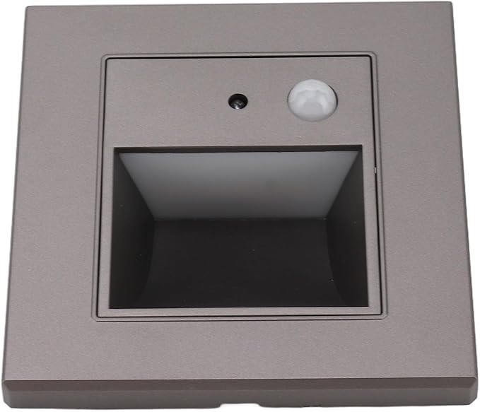 Fafeicy LED Step Lights Sensor Recessed Stair Light 1.5W Motion Light 3000K for Indoor Corridor