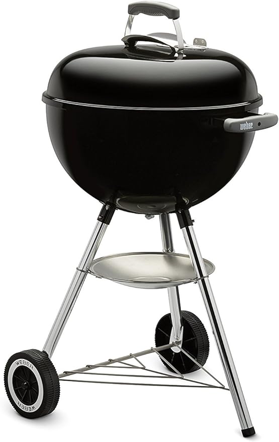 Weber Original Kettle Charcoal Grill for Outdoor Cooking and Barbecue, 18-Inch, Black