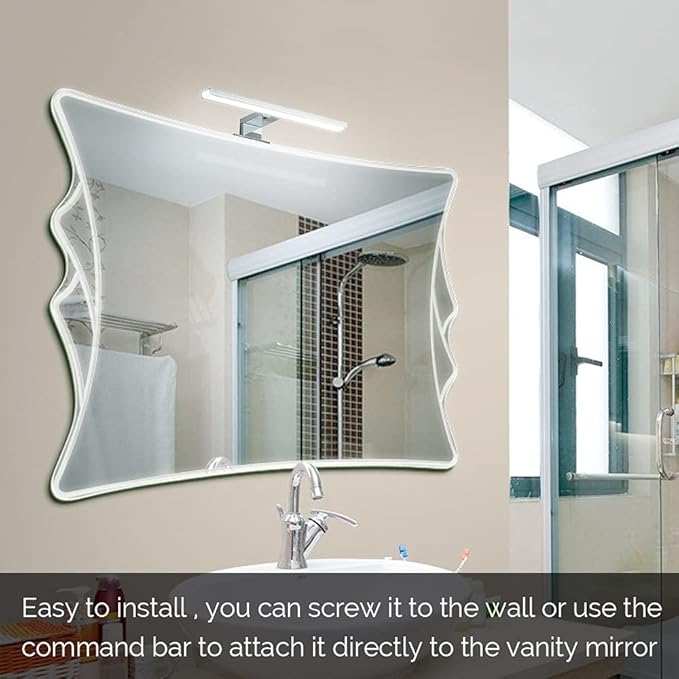 Makeup Mirror Light LED Mirror Light Vanity Lights IP44 Waterproof Makeup Mirrors Wall Lamps, Lighting Chandelier