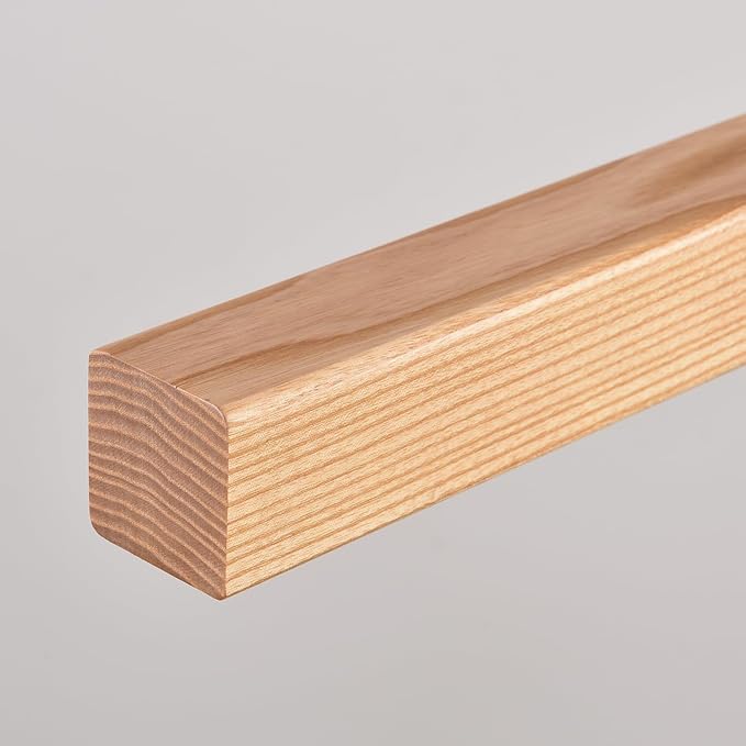 39" Wooden Linear Pendant Light LED Pendant Lights Dimmable Pool Table Island Lights Modern Linear Chandeliers for Dining Room Kitchen Ceiling Pendant Lamp for Kitchen Island Billiard Room Natural