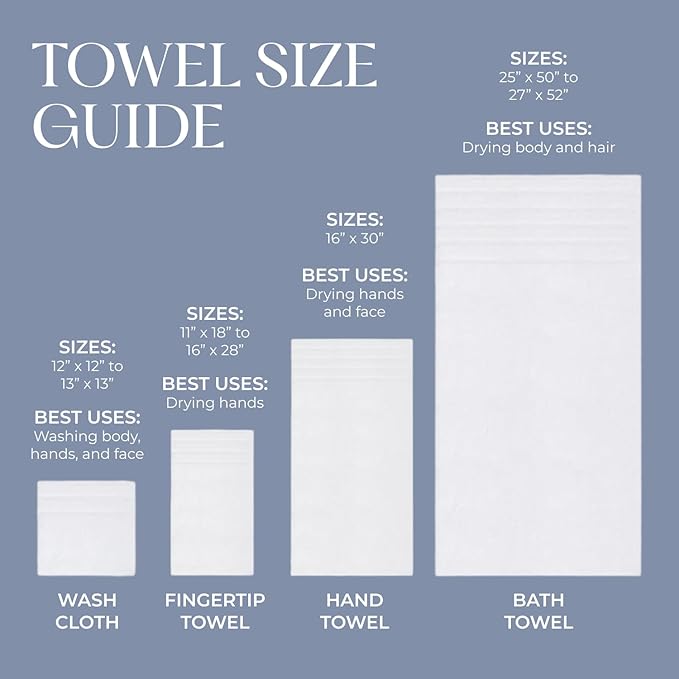 Avanti Linens - Fingertip Towel, Soft & Absorbent Cotton Towel, Beach Inspired