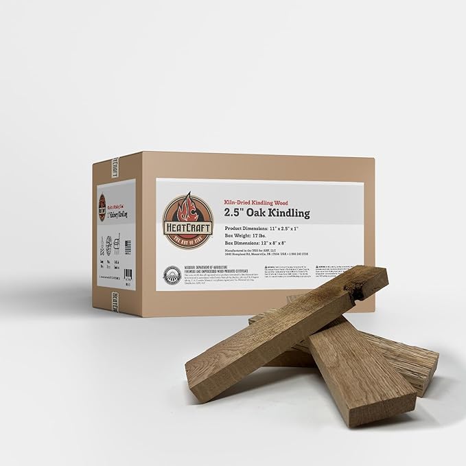 Premium Kiln Dried Wood Kindling for Pizza Ovens, Tabletop Fire Pits & Campfires
