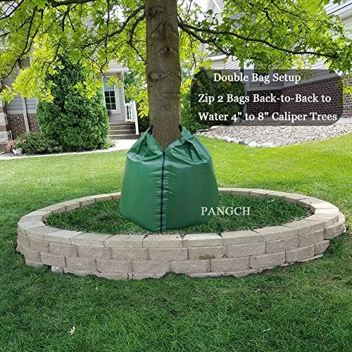 Tree Watering Bag, 20 Gallon Slow Release Tree Watering Bags-Drip Irrigation Bag for Newly Planted or Established Trees (5 Pack)
