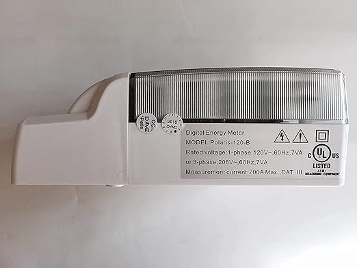 DAE P153-200-S KIT, UL CTEP kWh Smart Submeter, 1 Phase 3 Wire (2 hot Wire, 1 Neutral), 200A, 120/240v, 2 CTs, RS485