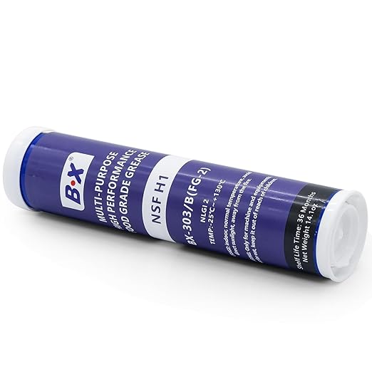 Multi-Purpose Food Grade Grease Tube for Plant Machineries - White Lithium Grease Lubricant for Processing Equipment