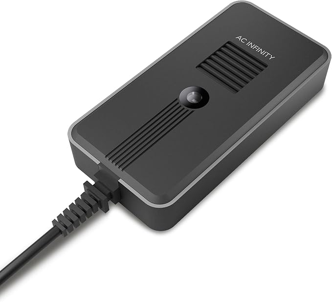AC Infinity CO2 + Light Sensor, Exclusively Assists Controller AI+ Dynamically to Learn and Manage Equipment; CO2 Data Tracking Enables Smart Fan Programming for Optimized FAE, Day & Night Scheduling