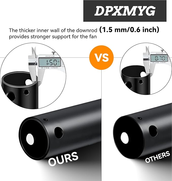 DPXMYG 96 inch Ceiling Fan Downrod