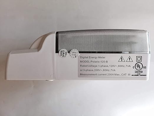 DAE P204-200-S KIT, UL CTEP kWh Smart Submeter, 3 Phase, 200A, 120/208v, 3 Solid Core CTs(Inner Diameter 1.02")