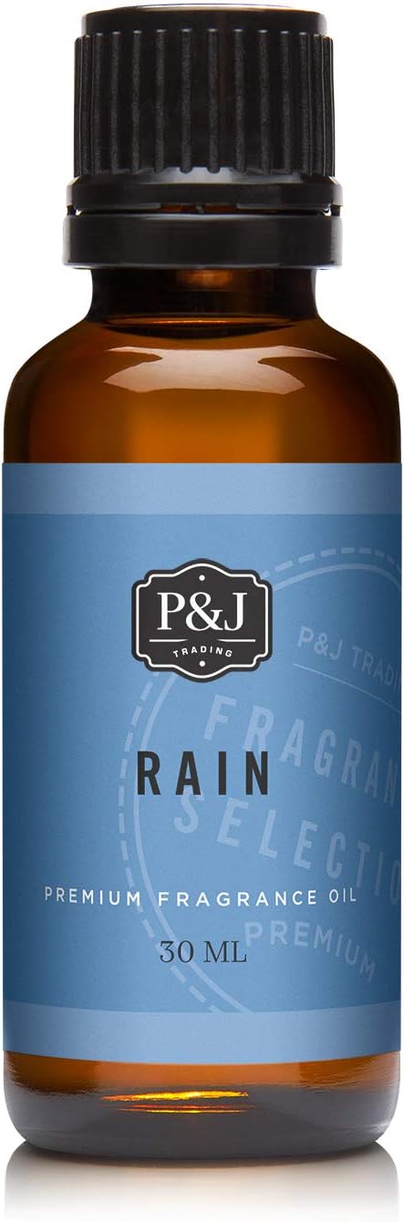 P&J Trading Fragrance Oil | Rain Oil 30ml - Candle Scents for Candle Making, Freshie Scents, Soap Making Supplies, Diffuser Oil Scents
