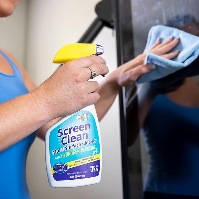 Invisible Glass 92013-6PK 16-Ounce Screen Clean Multi-Surface Cleaner Perfect for Touch Screens, Smart Phones, Tablets, Laptops, Glass, and Electronics, Pack of 6