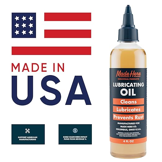 Multi-use Lubricating Penetrant Oil - High-Performance, Rust Prevention, Non-Toxic Formula, 4oz - Ideal for Home, Automotive, and Industrial Use (Pack of 2)
