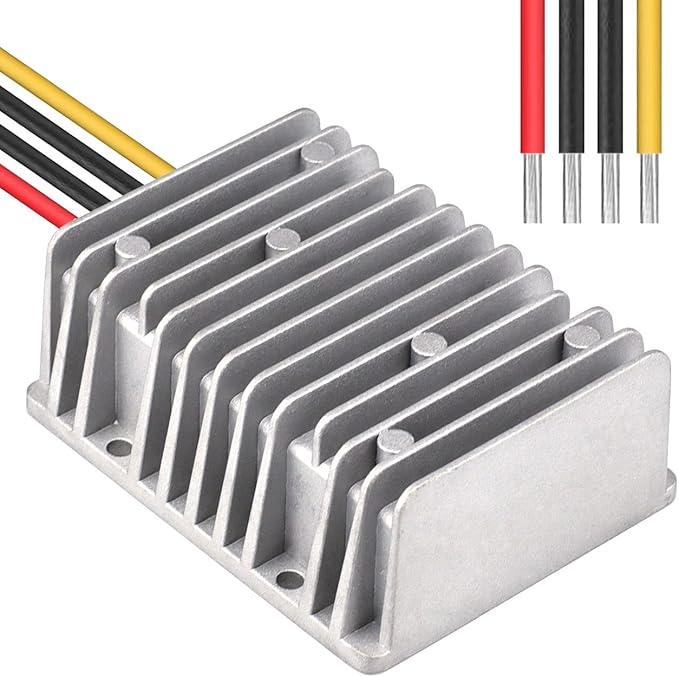 Cllena DC/DC 12V to 24V Boost Converter 20A 480W Step Up Voltage Regulator Module Car Power Supply Voltage Transformer (Input 10V-16V)
