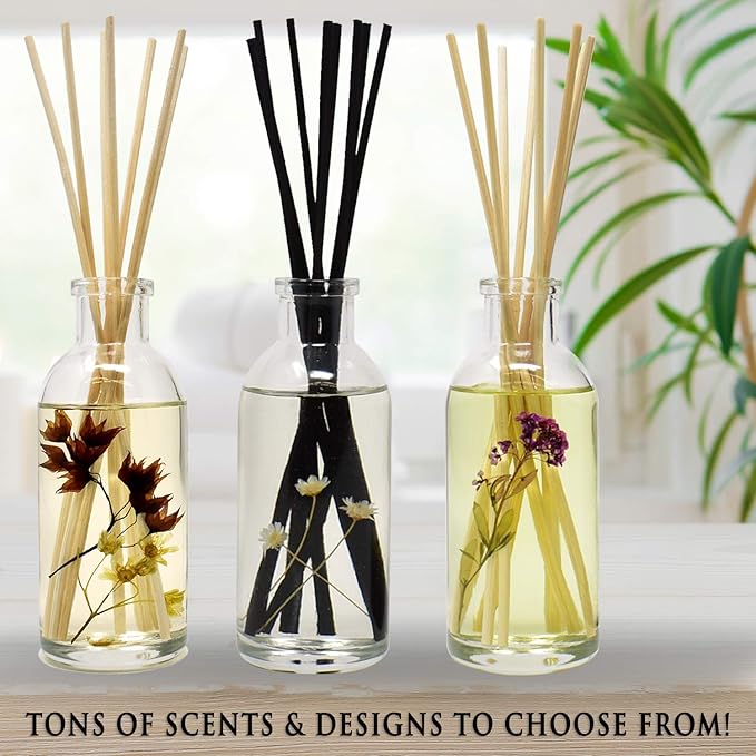 Urban Naturals Mountain Air Scented Oil Reed Diffuser Refill | Includes a Free Set of Reed Sticks! Fresh Herbs, Birch, Pear, Sage & Amber Fragrance Notes | 4 oz.