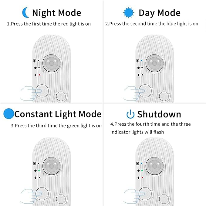 5V Motion Sensor COB LED Strip Lights 2P,Time-Delay and Brightness Adjustable,Two Power Supply Options: Batteries(Not Included) or USB,9.84FT/3M,Cool White 6500K,for Kitchen Cabinet