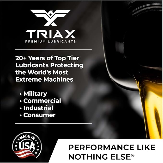 TRIAX Synergy Gear Max 75W-90 GL-5 Limited Slip, Ultra Long Drain 500k Miles, Manual Transmission, Gear/Differential Lubricant (1 Gallon)
