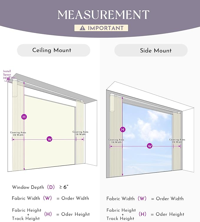 Graywind Hardwired Smart Curtains Compatible with Alexa Google Remote Control Motorized Drape for Sliding Door One-Way or Split Draw, Custom Width to 220" (Pure White)