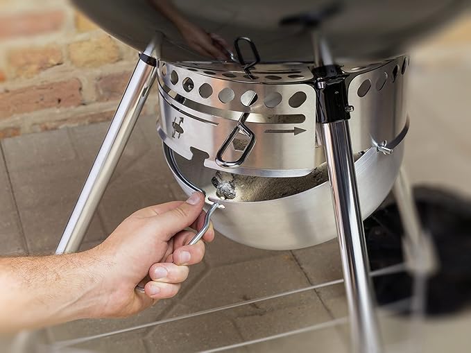 Weber Master-Touch 22" Charcoal Grill, Spring Green